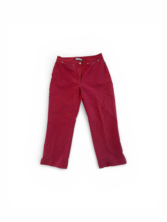 Pantalon 3/4 rouge