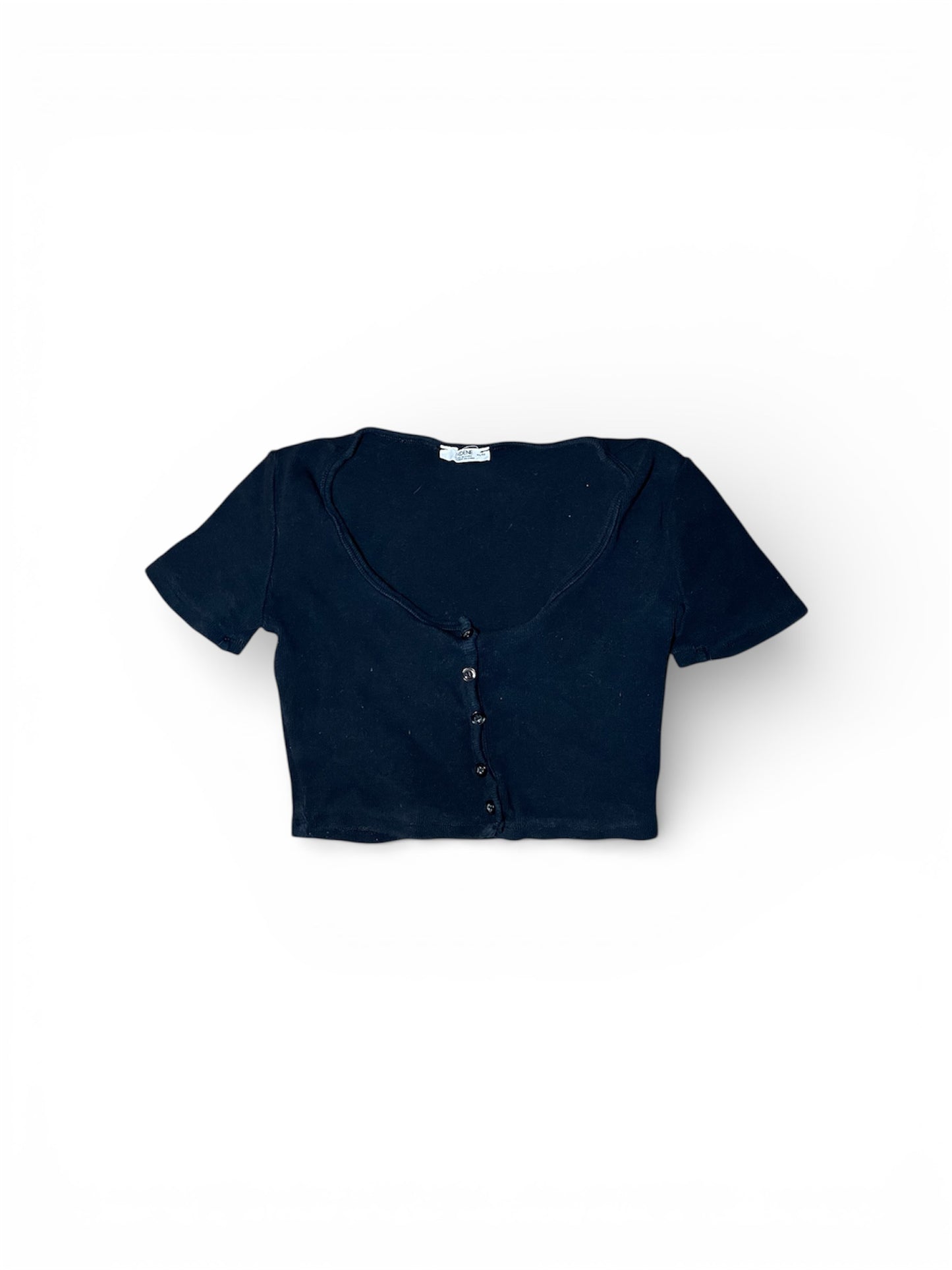 Crop top noir