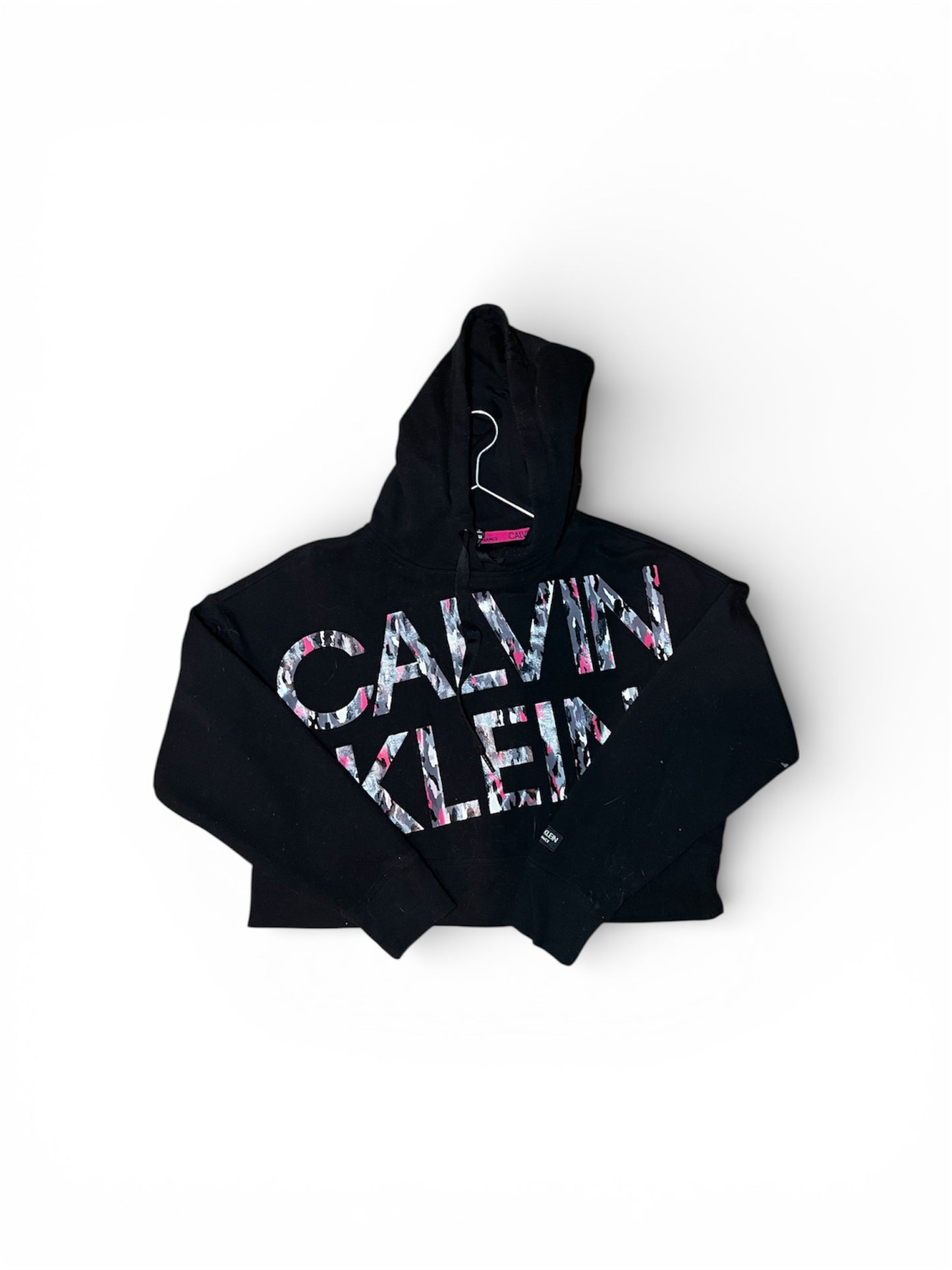 Hoodie Crop Calvin Klein